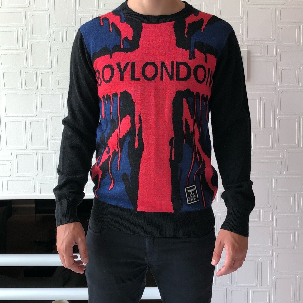 Boy London Union Jack Sweater